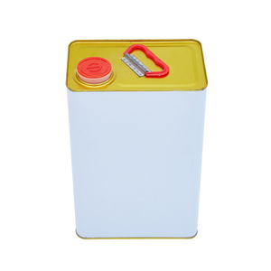 5L Rectangular Tin Can