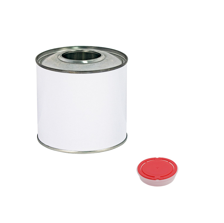 500ml Tin Can Cone Top with Plastic Cap