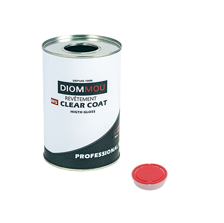 1L Round Tin Can