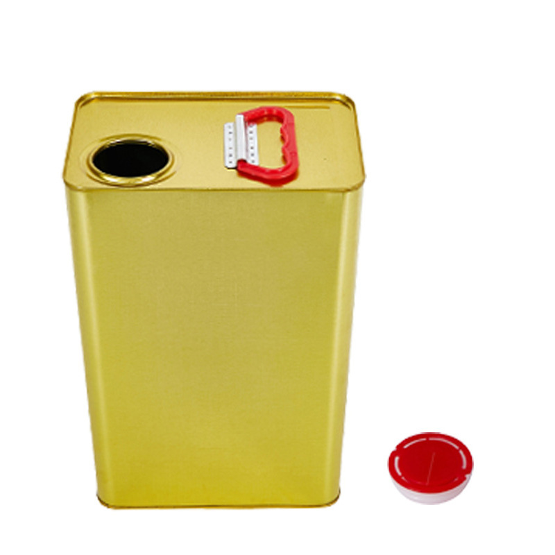 1 Gallon Rectangular Tin Can