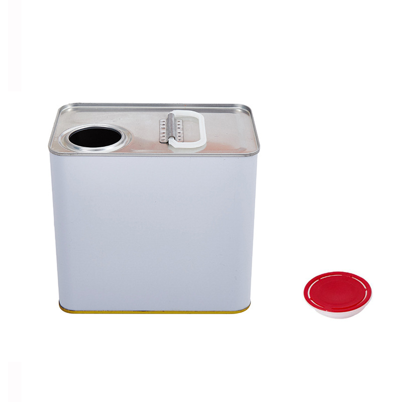 2L Rectangular Tin Can