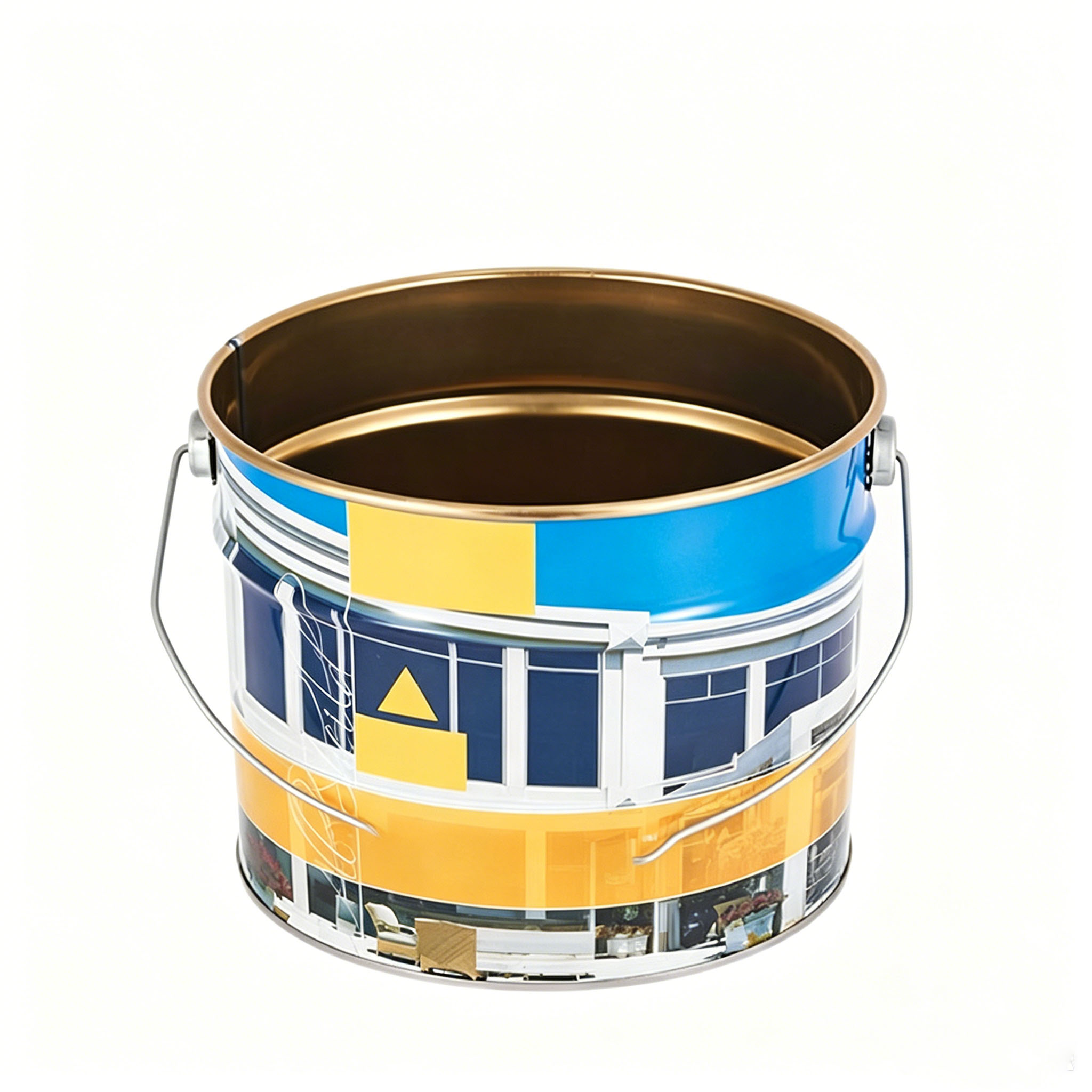 8L Paint Bucket with Lock Ring