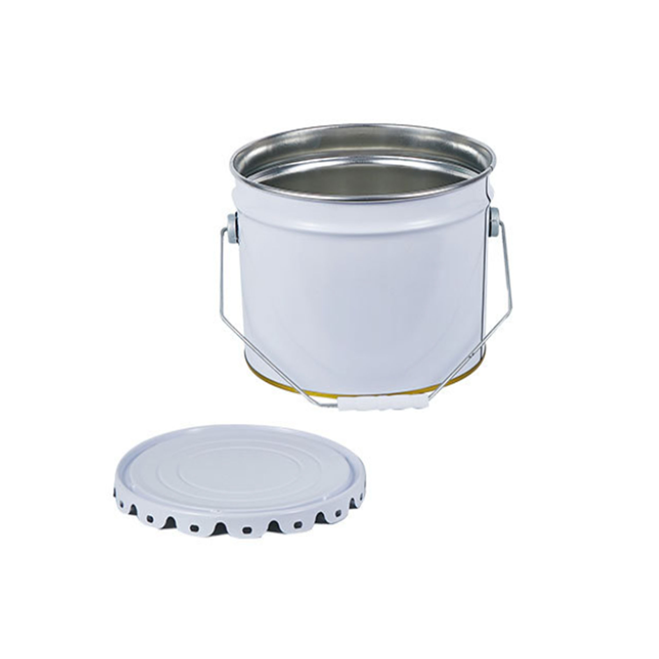 8L Paint Bucket with Lug Lid